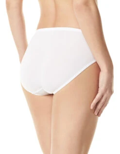 Warner's No Pinch No Problem Hi Cut Brief With Lace RT7401P -Underline Fashion Store WA RT7401P TW BACK