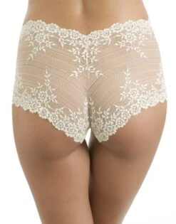 Wacoal Embrace Lace Boyshort 67491 -Underline Fashion Store Wacoal 67491 Sand Ivory B 2