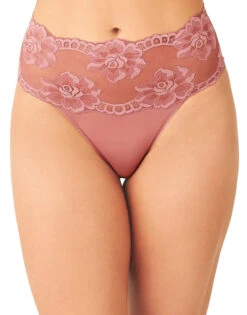 Wacoal Light And Lacy Hi Cut 879363 -Underline Fashion Store Wacoal 879363 Mesa Rose 665 B