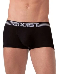 2xist Men's Maximize Modal No-Show Trunk Underwear X03284