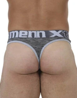 Xtremen Microfiber Thong 91072 -Underline Fashion Store Xtremen 91072 Black B 2