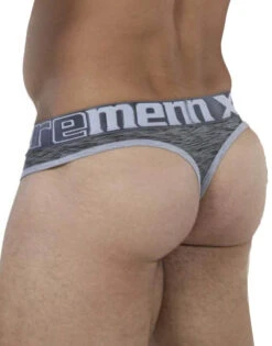 Xtremen Microfiber Thong 91072 -Underline Fashion Store Xtremen 91072 Black B 3