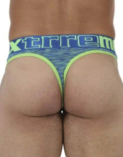 Xtremen Microfiber Thong 91072 -Underline Fashion Store Xtremen 91072 RoyalBlue B 2