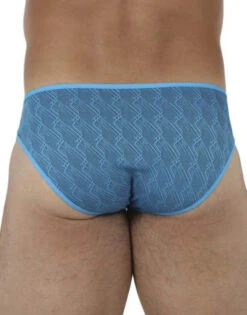 Xtremen Microfiber Jacquard Brief 91075 -Underline Fashion Store Xtremen 91075 Turquoise B 2