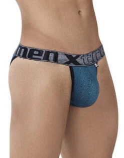 Xtremen Microfiber Jacquard Bikini 91081 -Underline Fashion Store Xtremen 91081 Jade 3