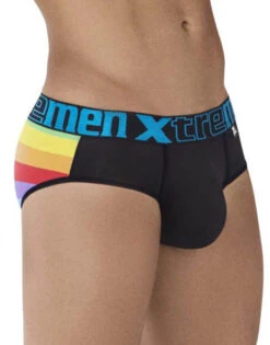 Xtremen Microfiber Pride Brief 91088 5 Xtremen Microfiber Pride Brief 91088 -Underline Fashion Store Xtremen 91088 Black 3