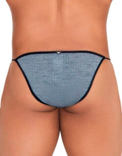 Xtremen Mesh Bikini 91132 -Underline Fashion Store Xtremen 91132 Black 2