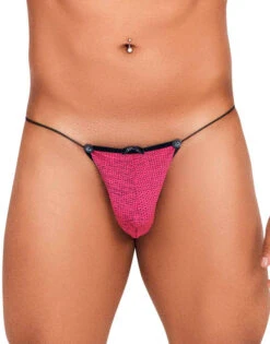 Xtremen Mesh Bikini 91132 -Underline Fashion Store Xtremen 91132 Fuchsia 1