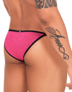 Xtremen Mesh Bikini 91132 -Underline Fashion Store Xtremen 91132 Fuchsia 2
