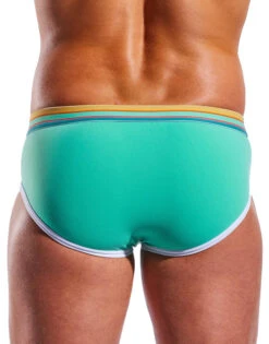 Cocksox Sports Brief CX76N -Underline Fashion Store cx76n clearwater green 4