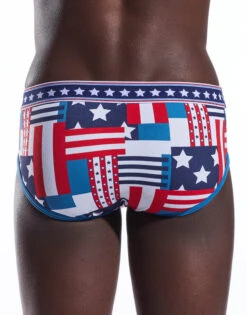 Cocksox American Collection Sports Brief CX76N -Underline Fashion Store cx76n freedom 4