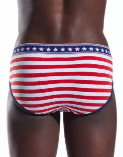 Cocksox American Collection Contour Pouch Sports Brief CX76N -Underline Fashion Store cx76n liberty stripe 4