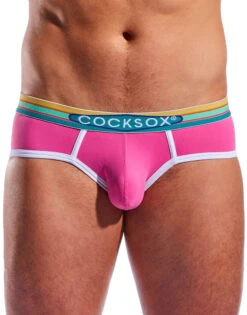 Cocksox Sports Brief CX76N -Underline Fashion Store cx76n miami pink 2
