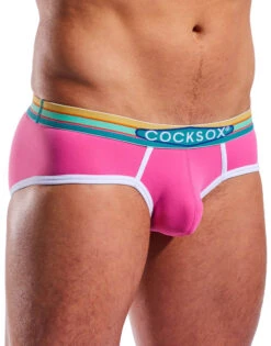 Cocksox Sports Brief CX76N -Underline Fashion Store cx76n miami pink 3
